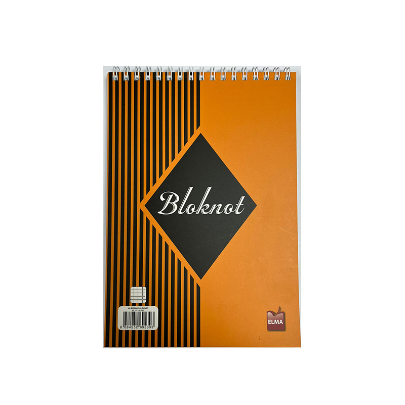 ELMA A5 SPİRALLİ KARELİ BLOKNOT 60 yp.