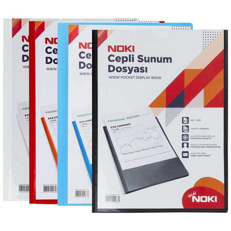 NOKİ 40 LI CEPLİ SUNUM DOSYASI 64140-N