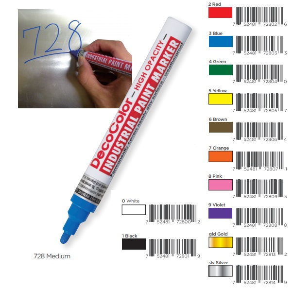 MARVY DECOCOLOR 728 TURUNCU PAINT MARKER