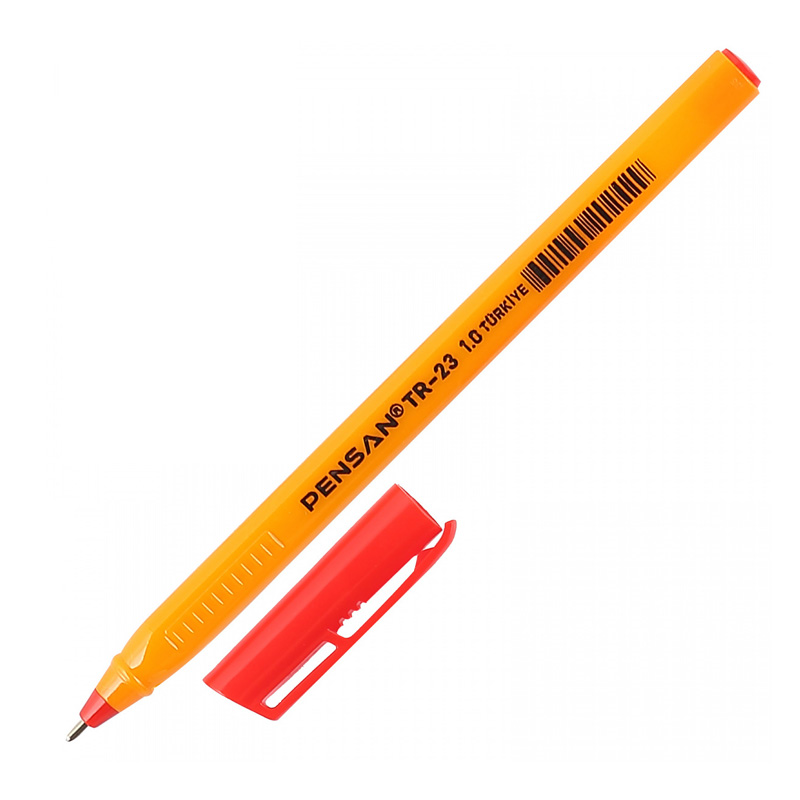 PENSAN TR-23 KIRMIZI ÜÇGEN TÜKENMEZ KALEM